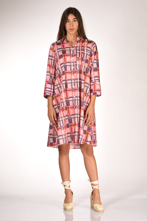 Robert Friedman Abito Lenal Rosa/viola Donna-2