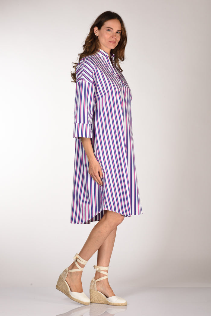 Robert Friedman Abito Martal Bianco/blu/fucsia Donna - 4