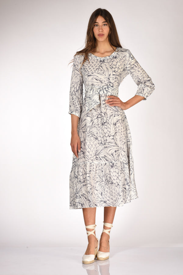 Robert Friedman Abito Gildal Blu/bianco Donna