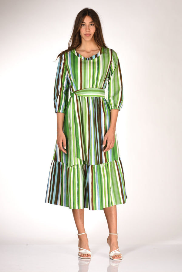 Robert Friedman Abito Gildal Verde/marrone Donna-2