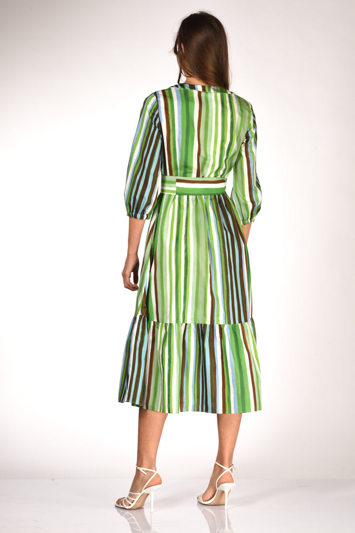 Robert Friedman Abito Gildal Verde/marrone Donna - 5