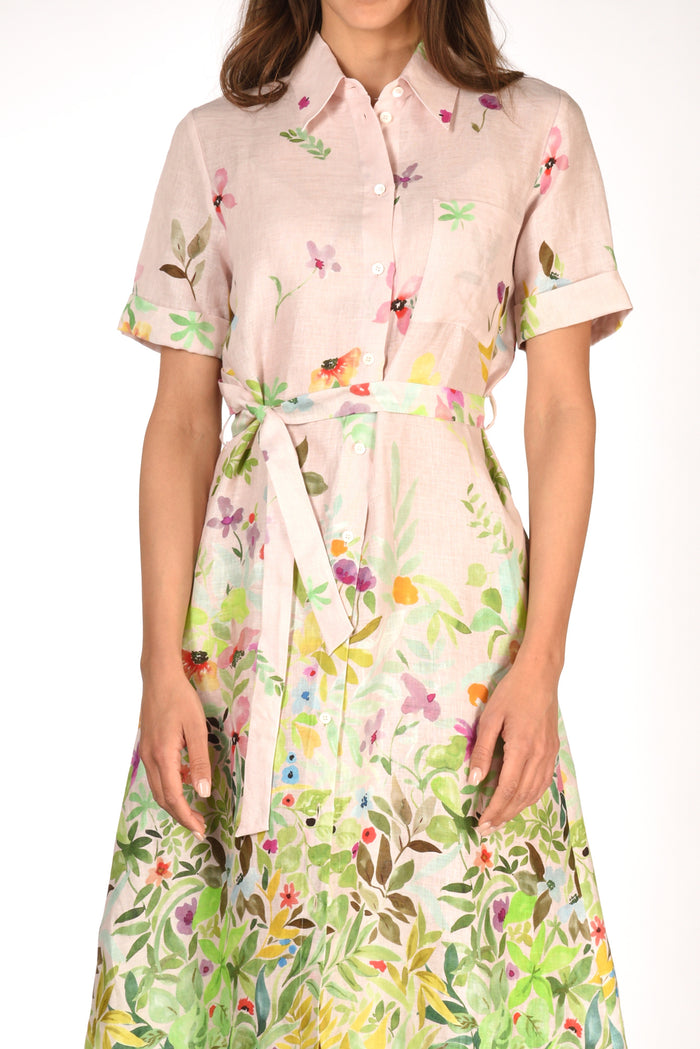 Robert Friedman Abito Jesyl Rosa/verde Donna - 3