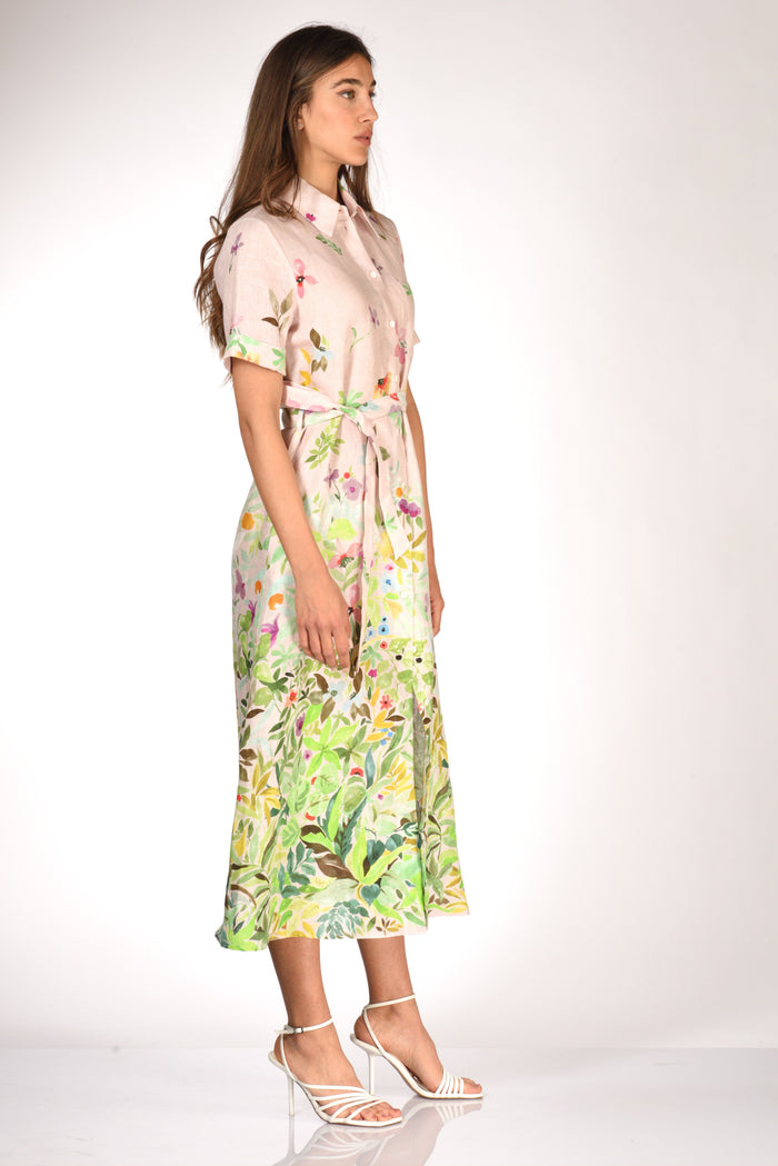 Robert Friedman Abito Jesyl Rosa/verde Donna - 4