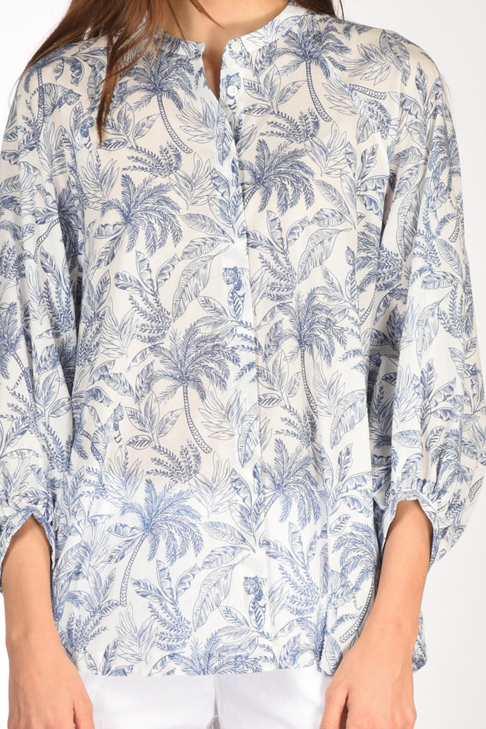 Robert Friedman Camicia Adryl Blu/bianco Donna - 3