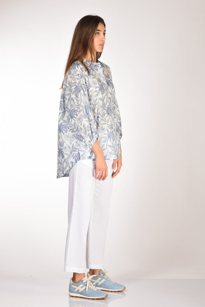 Robert Friedman Camicia Adryl Blu/bianco Donna - 4