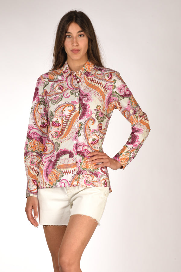 Robert Friedman Camicia Andreal Fucsia Donna