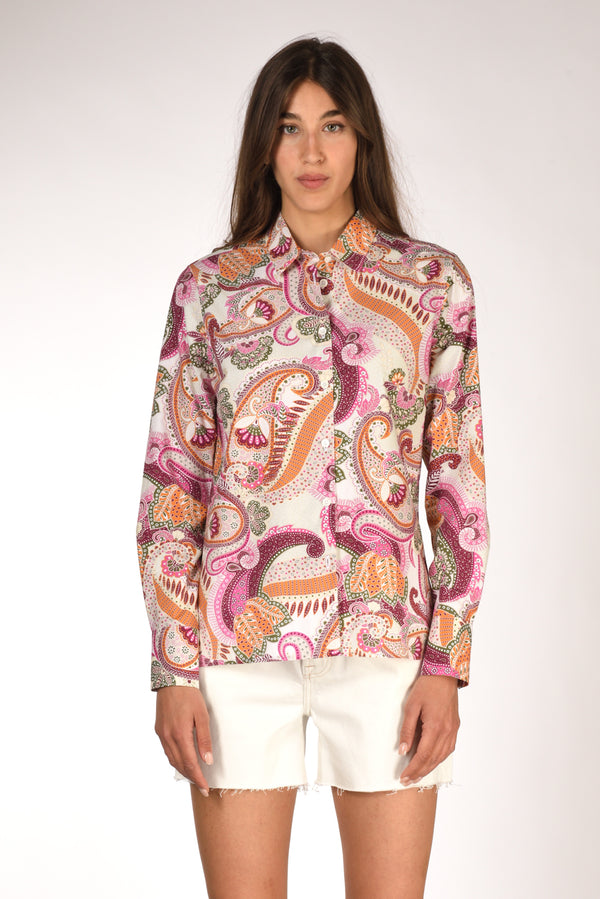 Robert Friedman Camicia Andreal Fucsia Donna-2