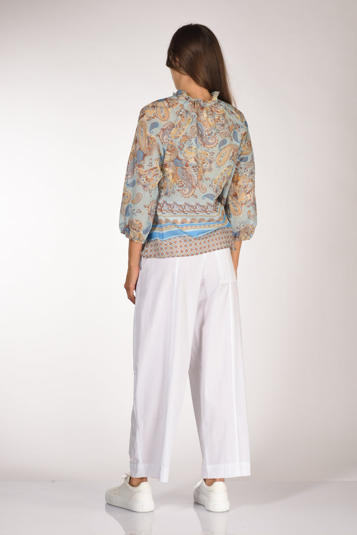 Robert Friedman Camicia Elga Azzurro/multicolor Donna - 5