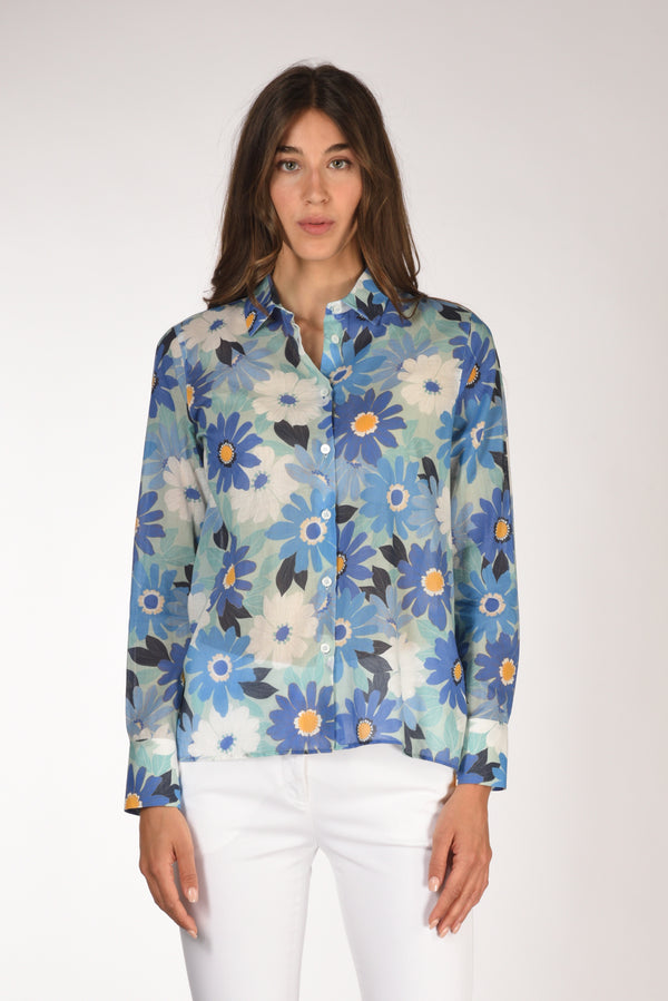 Robert Friedman Camicia Andreal Azzurro/blu Donna-2