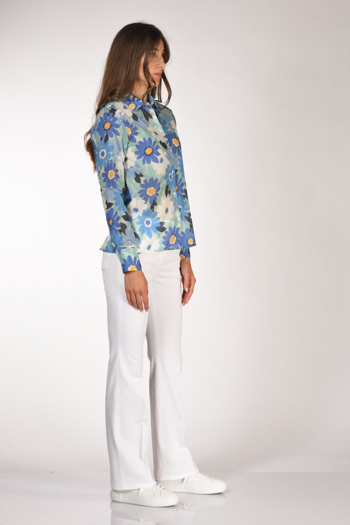 Robert Friedman Camicia Andreal Azzurro/blu Donna - 4