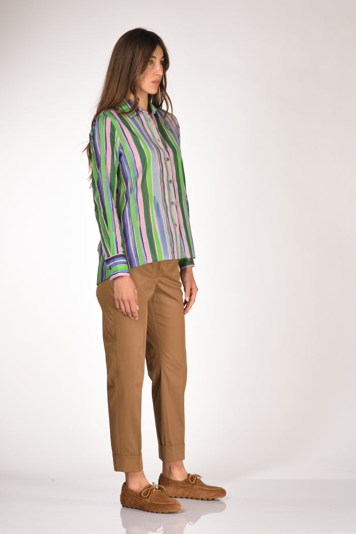 Robert Friedman Camicia Andreal Rosa/verde Donna - 4