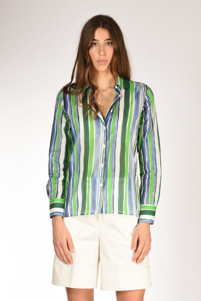 Robert Friedman Camicia Andreal Azzurro/bianco Donna - 2