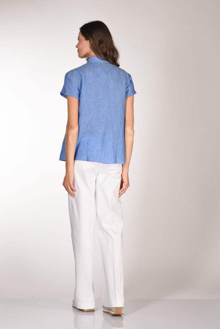 Robert Friedman Camicia Araml Azzurro Scuro Donna - 5