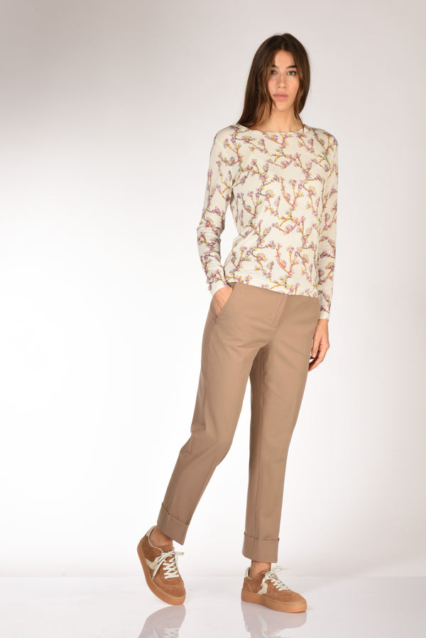 Incotex Slowear Pantalone Nevet Beige Scuro Donna-2