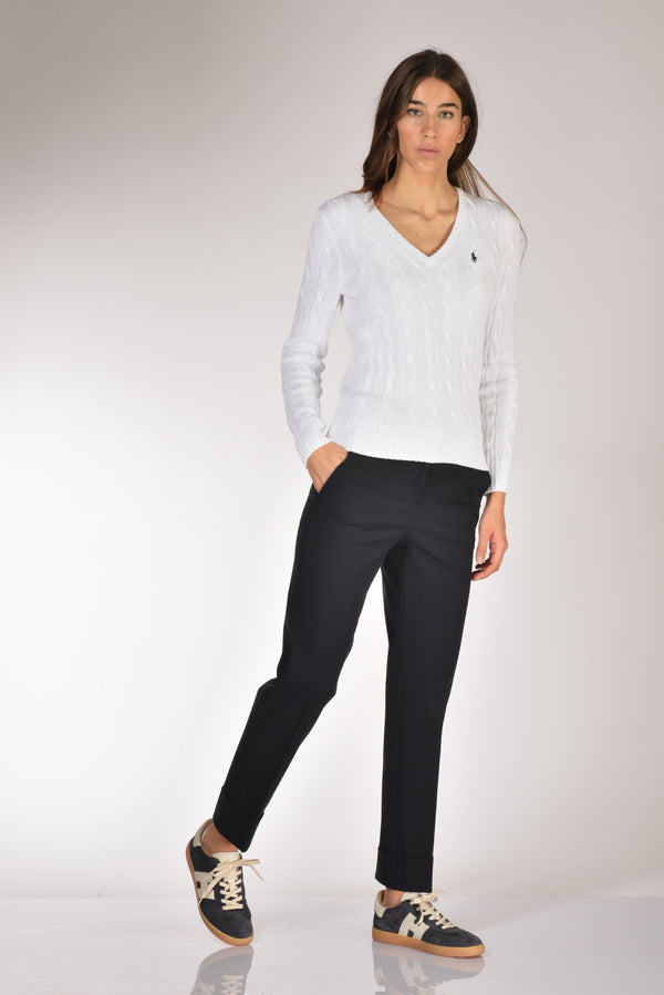 Incotex Slowear Pantalone Nevet Blu Donna-2