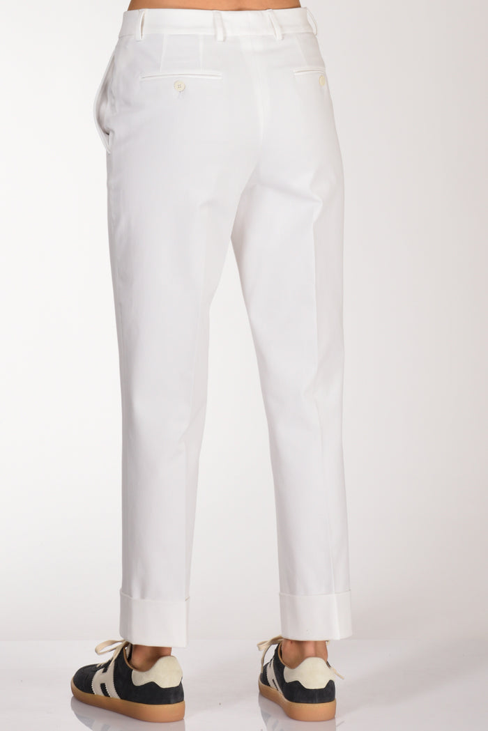Incotex Slowear Pantalone Nevet Bianco Donna - 6