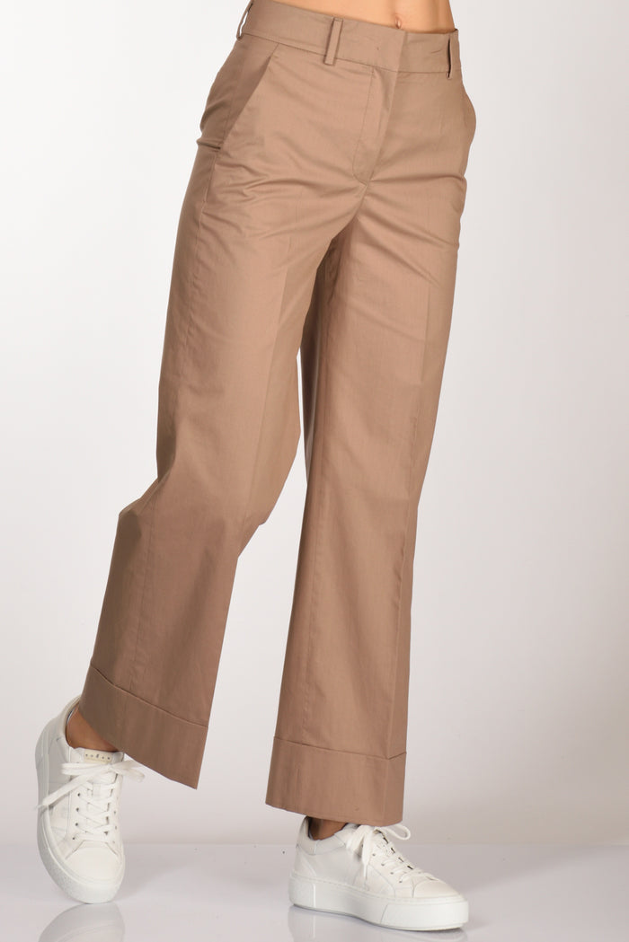 Incotex Slowear Pantalone Arlys Beige Scuro Donna - 1