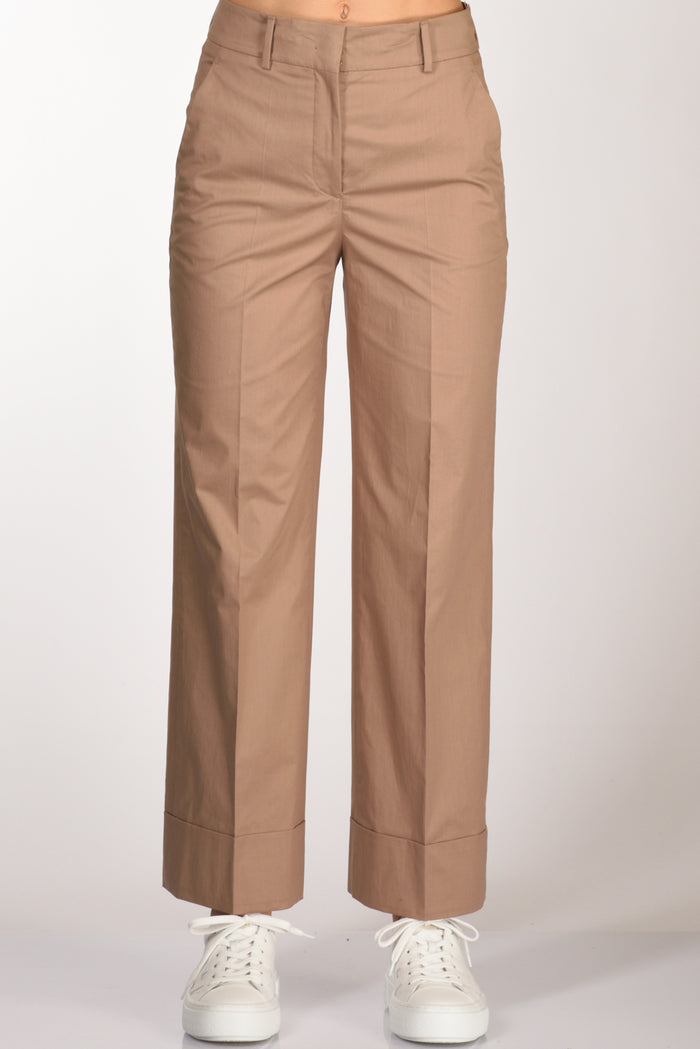 Incotex Slowear Pantalone Arlys Beige Scuro Donna - 3