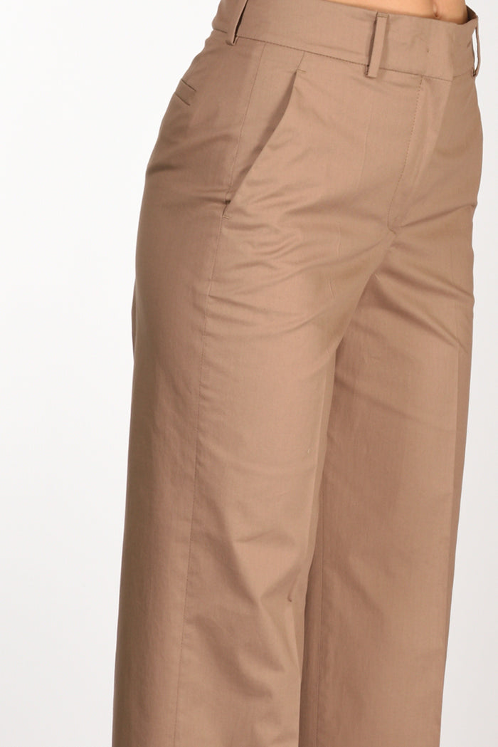 Incotex Slowear Pantalone Arlys Beige Scuro Donna - 4