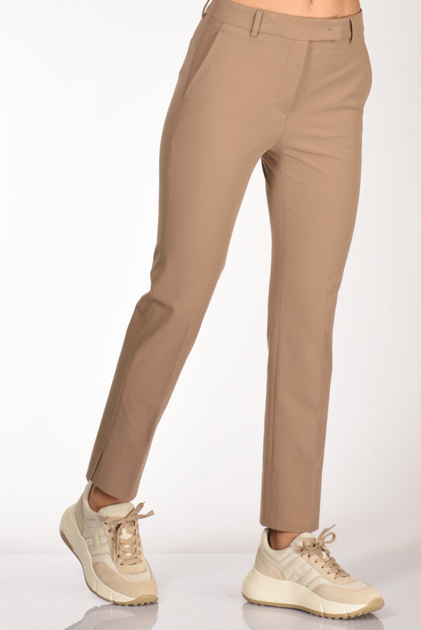 Incotex Slowear Pantalone Kimama Beige Scuro Donna