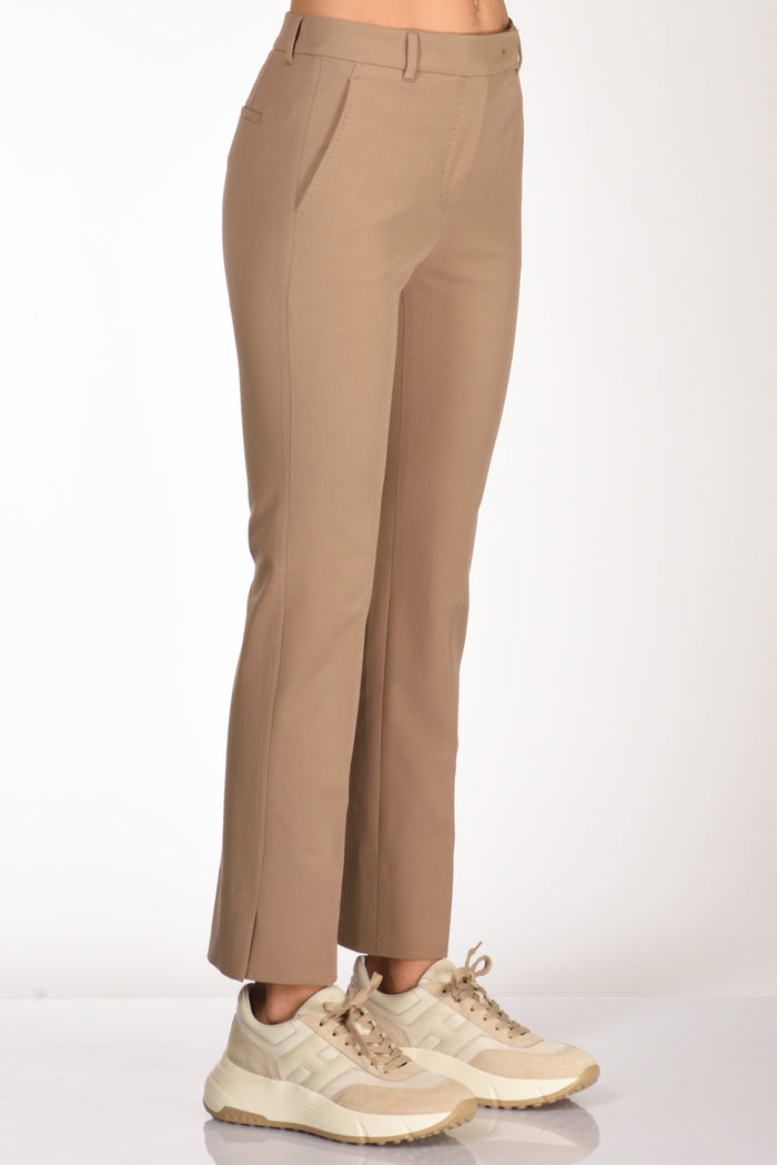 Incotex Slowear Pantalone Kimama Beige Scuro Donna - 4