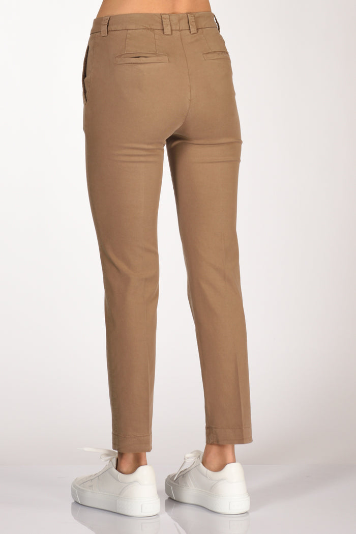 Incotex Slowear Pantalone Leyre Beige Scuro Donna - 6