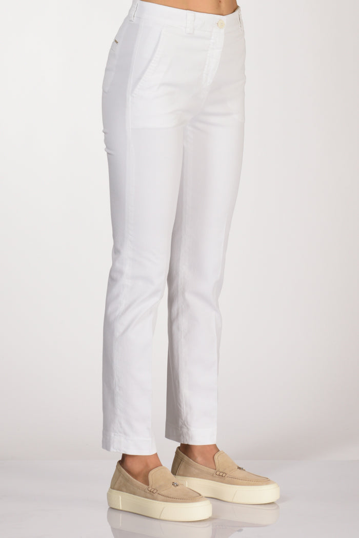 Incotex Slowear Pantalone Leyre Bianco Donna - 4