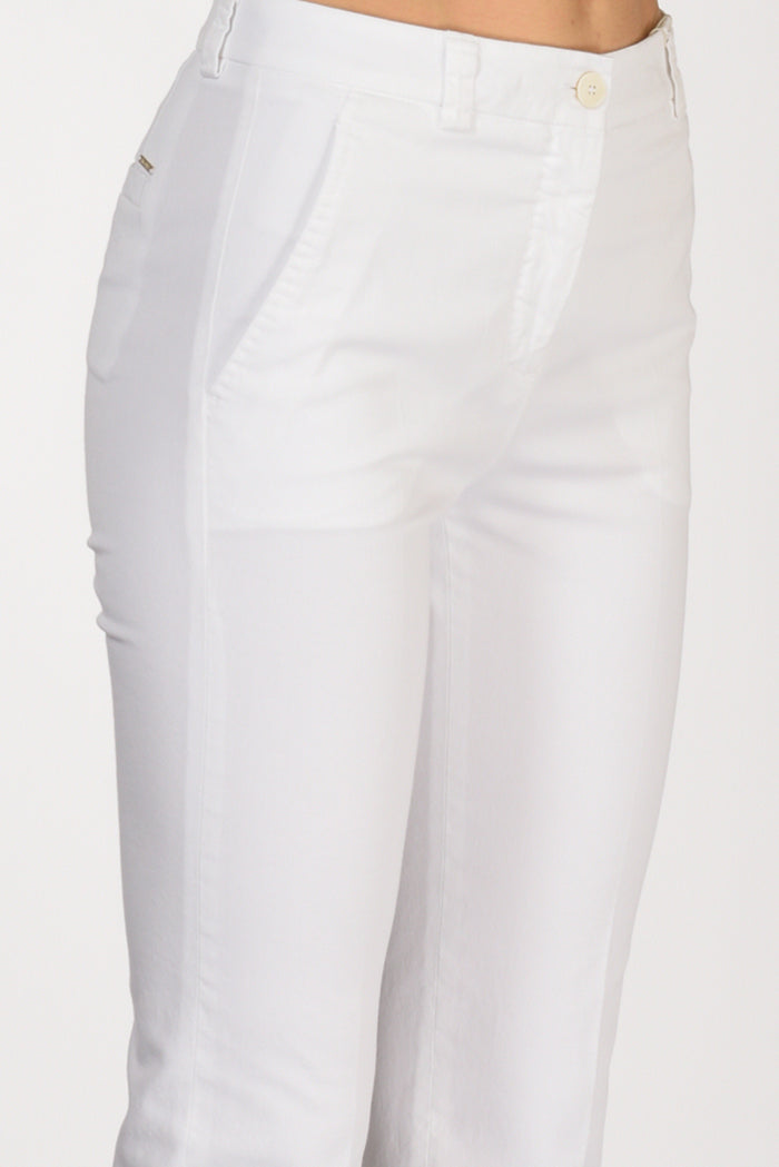Incotex Slowear Pantalone Leyre Bianco Donna - 5