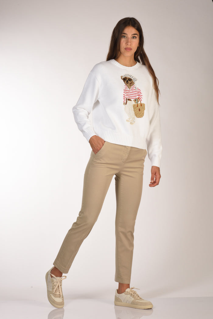 Incotex Slowear Pantalone Leyre Beige Donna - 2