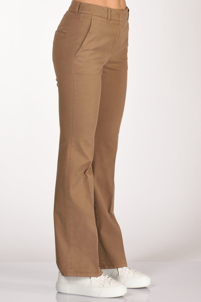 Incotex Slowear Pantalone Aylen Beige Scuro Donna - 5