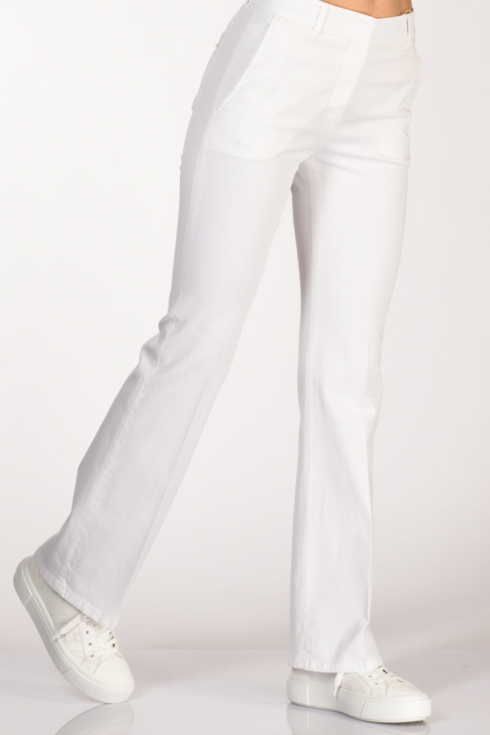 Incotex Slowear Pantalone Aylen Bianco Donna - 1