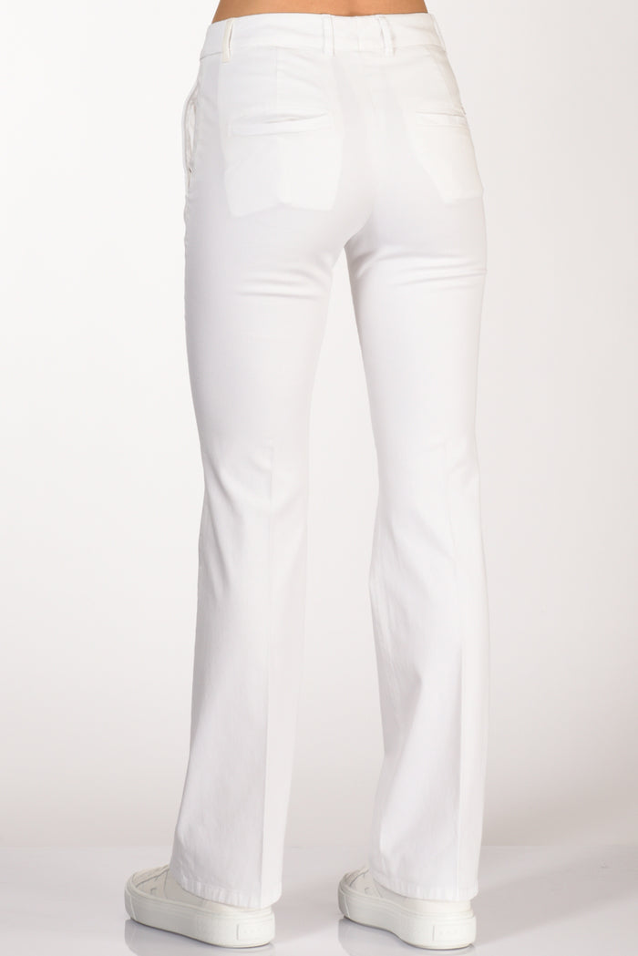 Incotex Slowear Pantalone Aylen Bianco Donna - 6