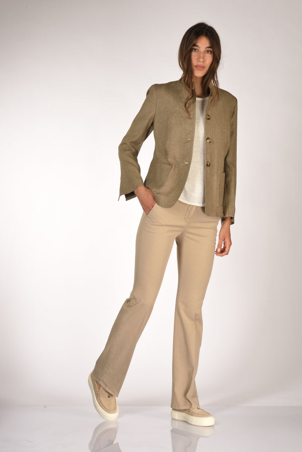 Incotex Slowear Pantalone Aylen Beige Donna-2