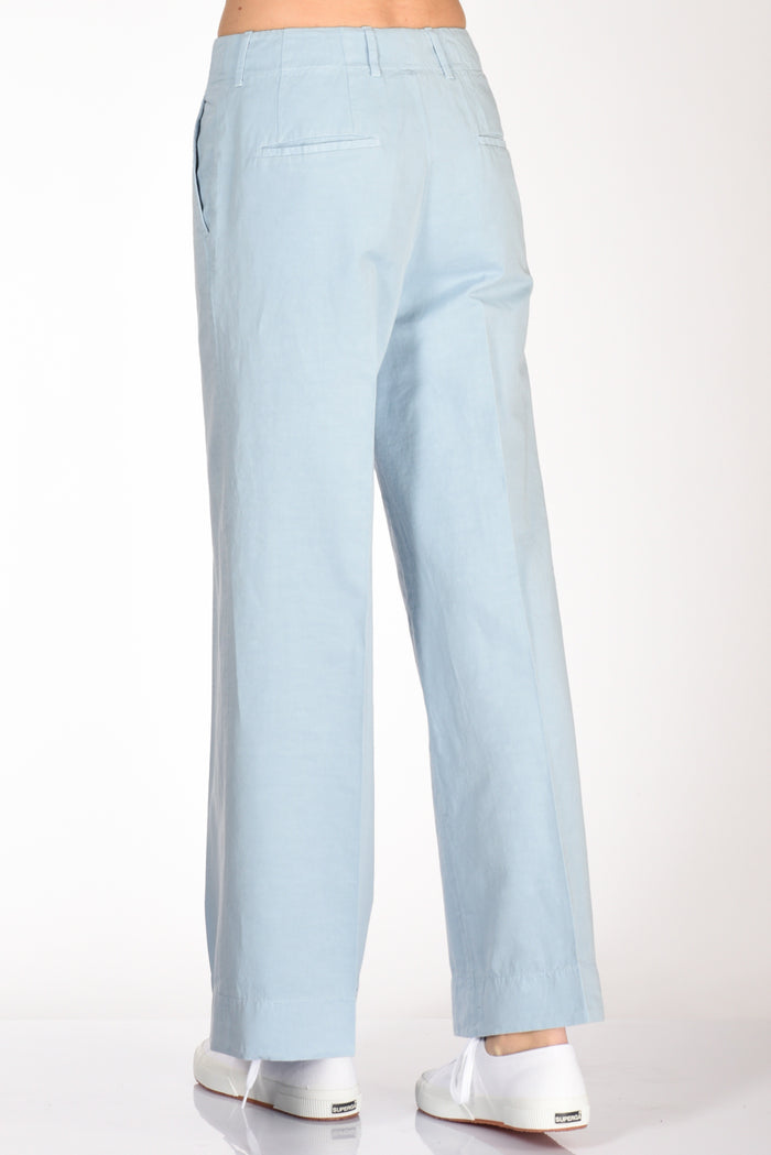 Incotex Slowear Pantalone Ilya Azzurro Donna - 6