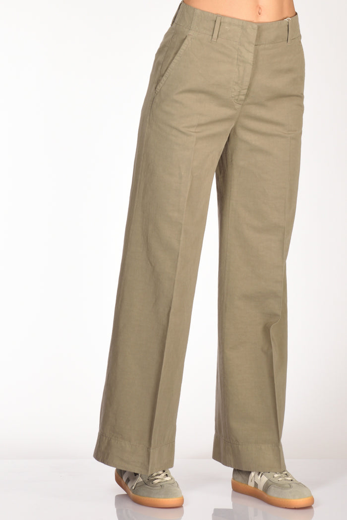 Incotex Slowear Pantalone Ilya Verde Donna - 1