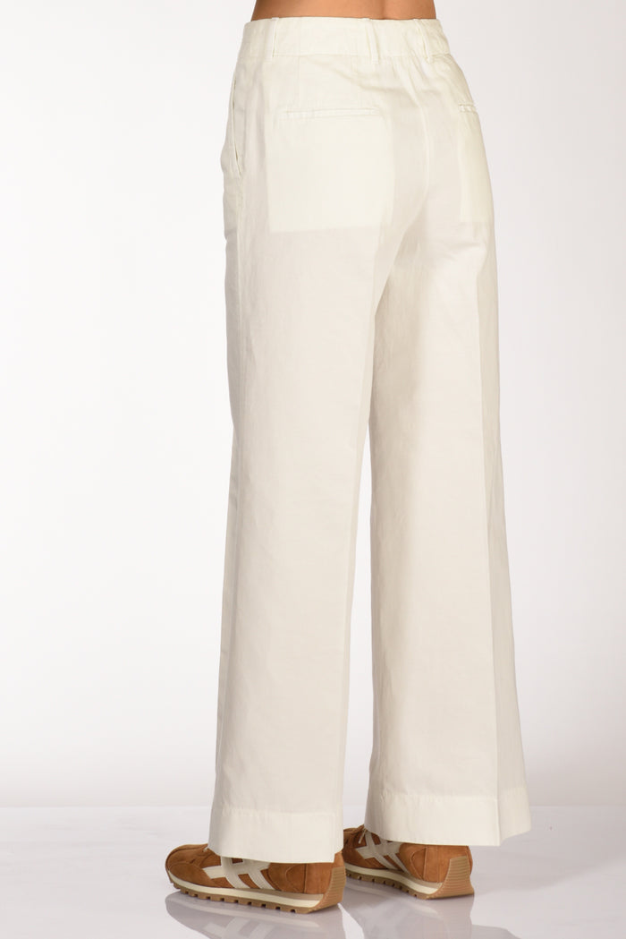 Incotex Slowear Pantalone Ilya Bianco Naturale Donna - 6