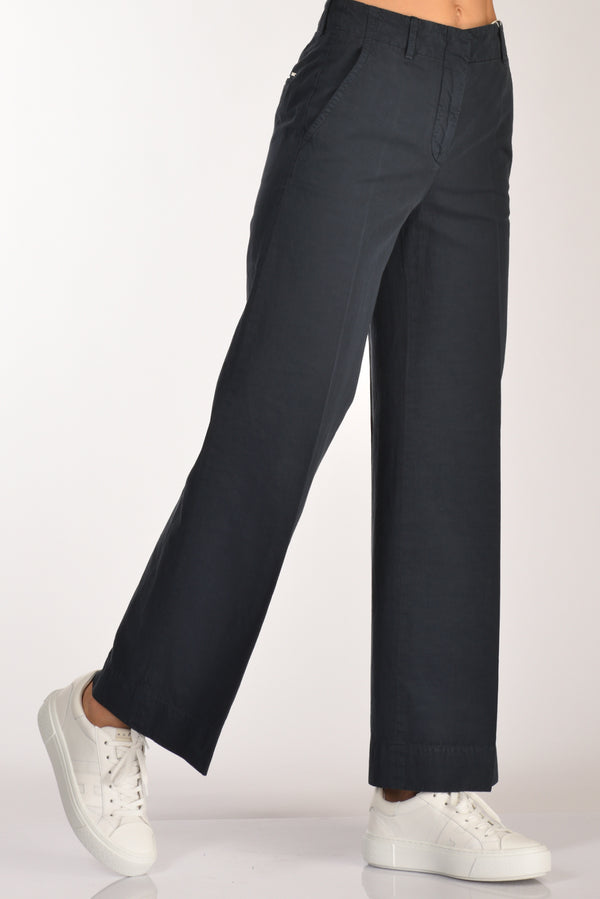 Incotex Slowear Pantalone Ilya Blu Donna