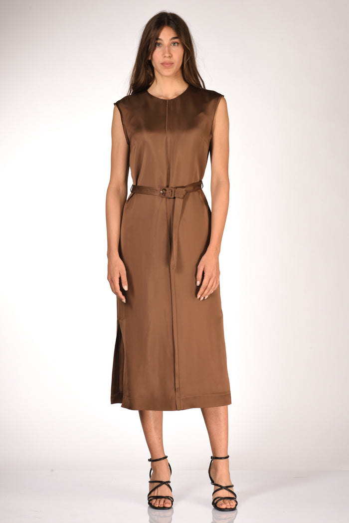 Glanshirt Slowear Abito Linda Marrone Donna - 2