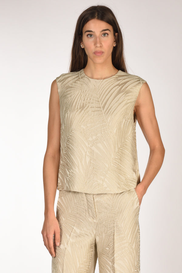 Glanshirt Slowear Top Edith Beige Chiaro Donna