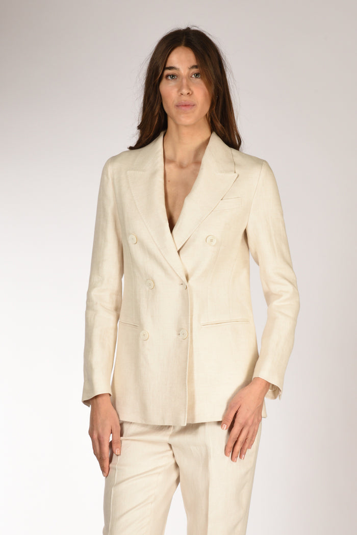 Montedoro Slowear Giacca Terrie Beige Donna - 2