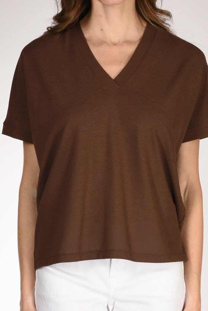 Zanone Slowear Maglia V Marrone Donna - 3