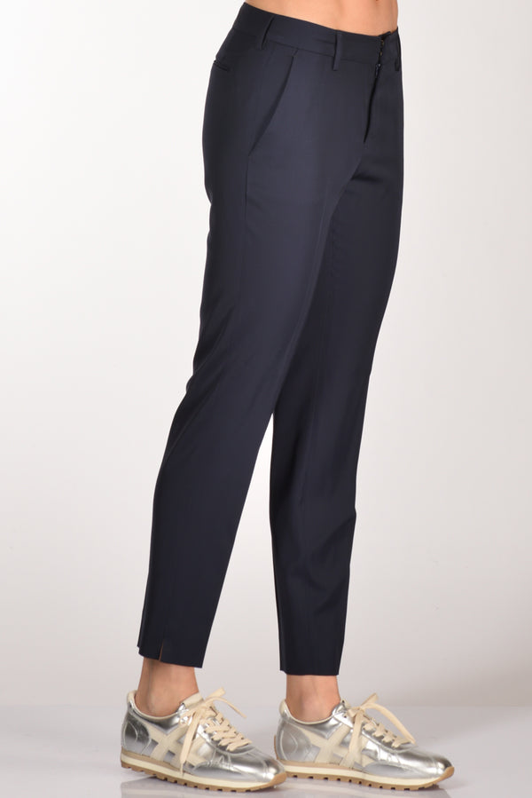 Pt Torino Pantalone New York Blu Donna