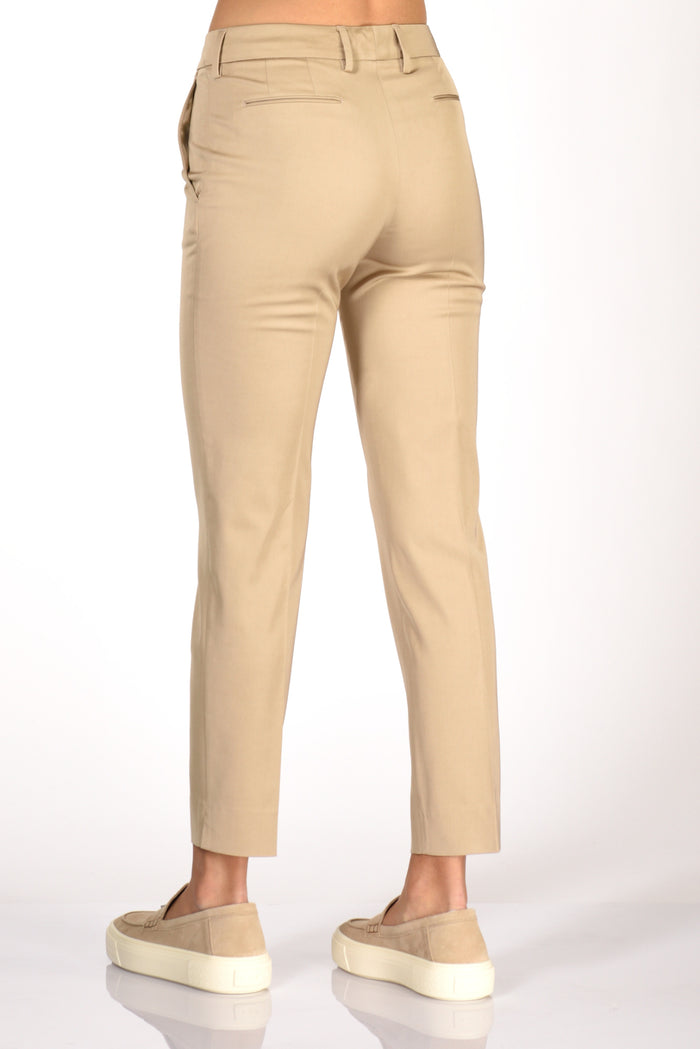 Pt Torino Pantalone New York Beige Donna - 6