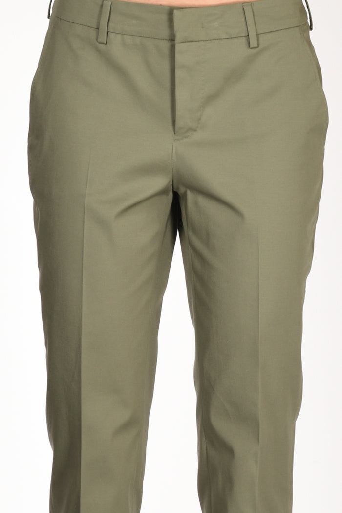 Pt Torino Pantalone New York Verde Olivo Donna - 4