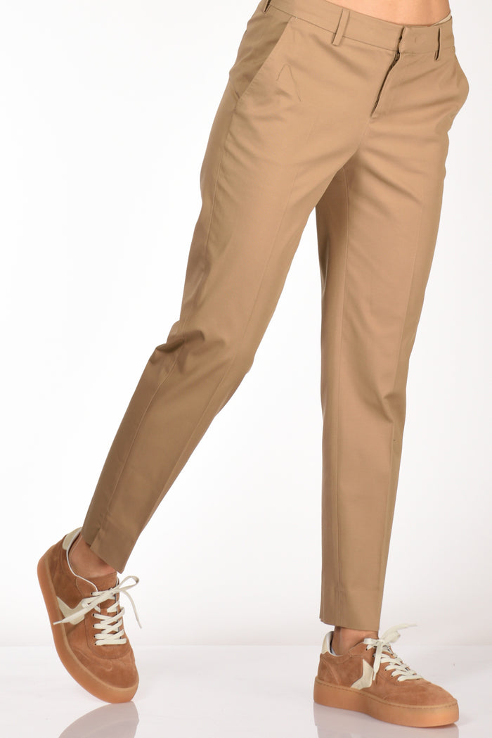 Pt Torino Pantalone New York Beige Caldo Donna - 1