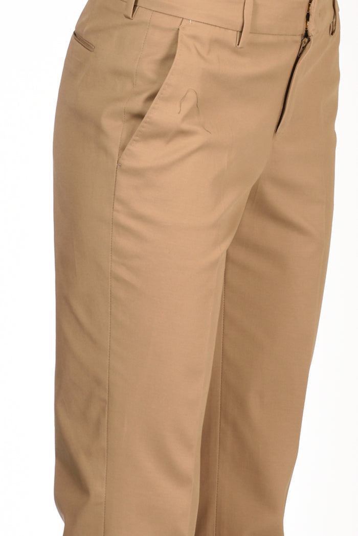 Pt Torino Pantalone New York Beige Caldo Donna - 5