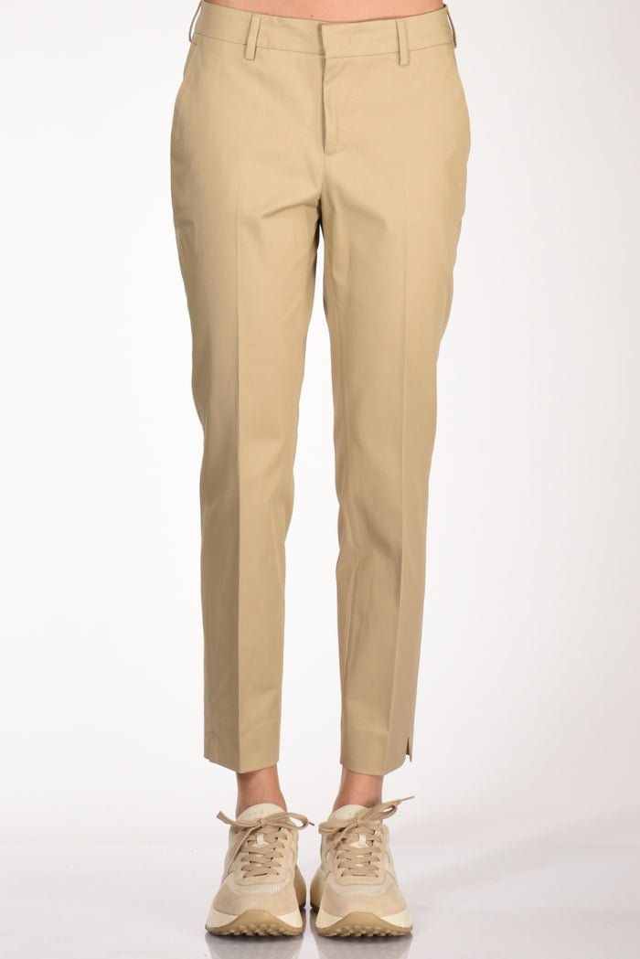 Pt Torino Pantalone New York Beige Freddo Donna - 3