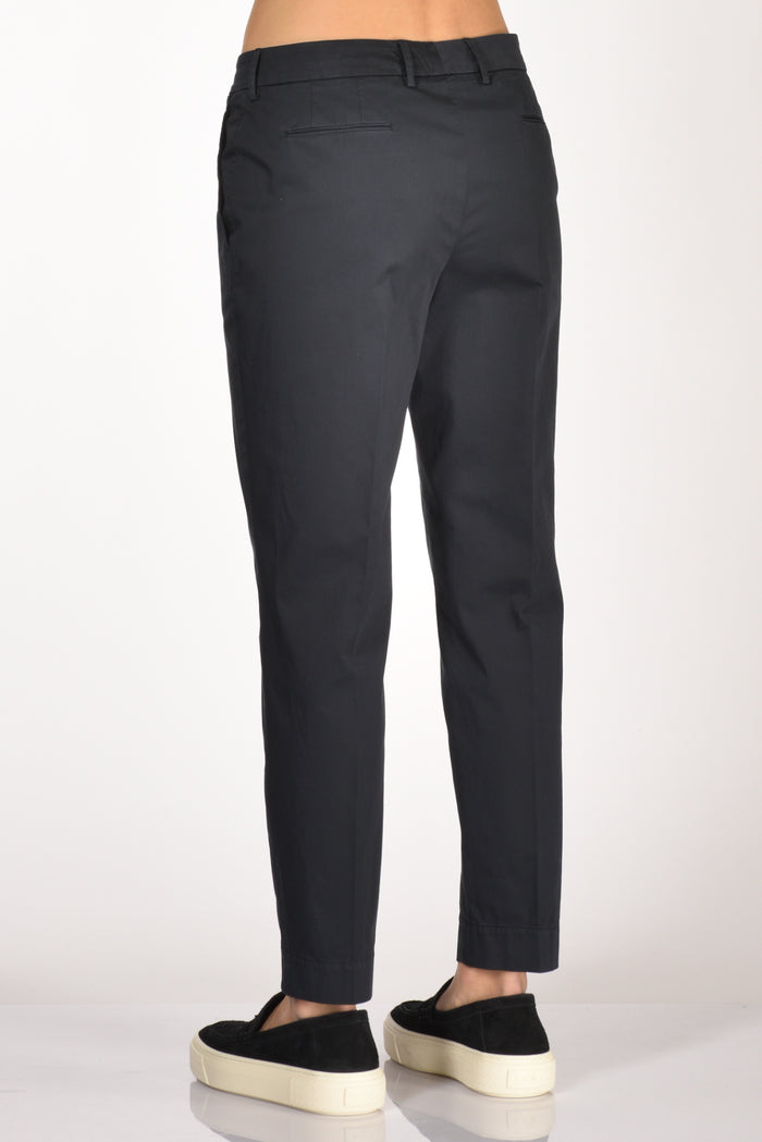 Pt Torino Pantalone New York Blu Navy Donna - 6