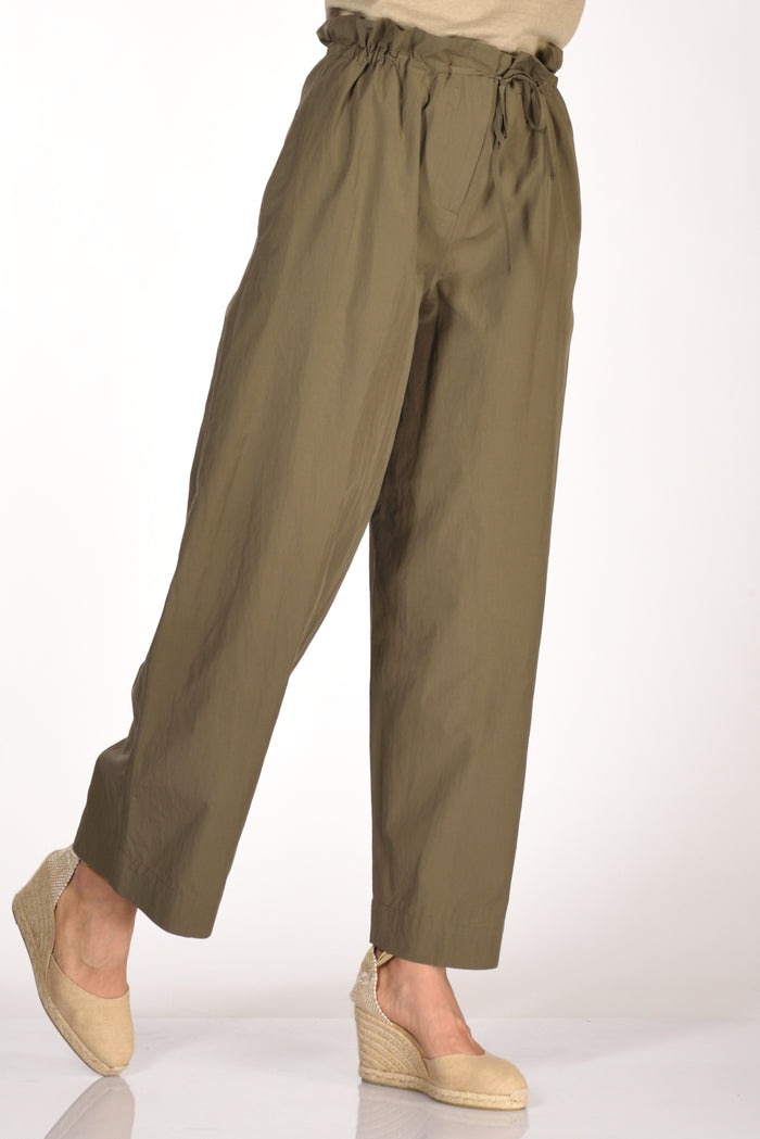Pt Torino Pantalone Dafne Verde Olivo Donna - 1