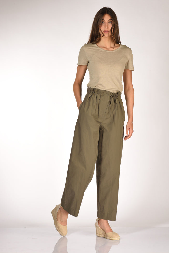 Pt Torino Pantalone Dafne Verde Olivo Donna - 2
